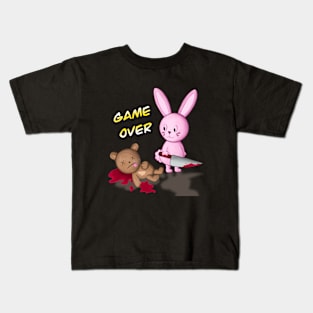 Stabby bunny Kids T-Shirt